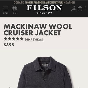 Filson Mackinaw Cruiser Coat